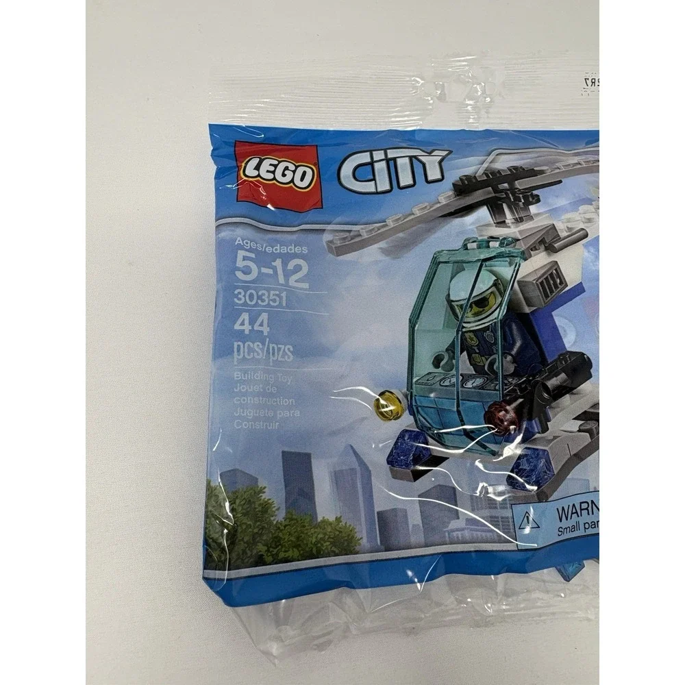LEGO CITY Police Helicopter 30351 New Sealed 2017 Release Retired